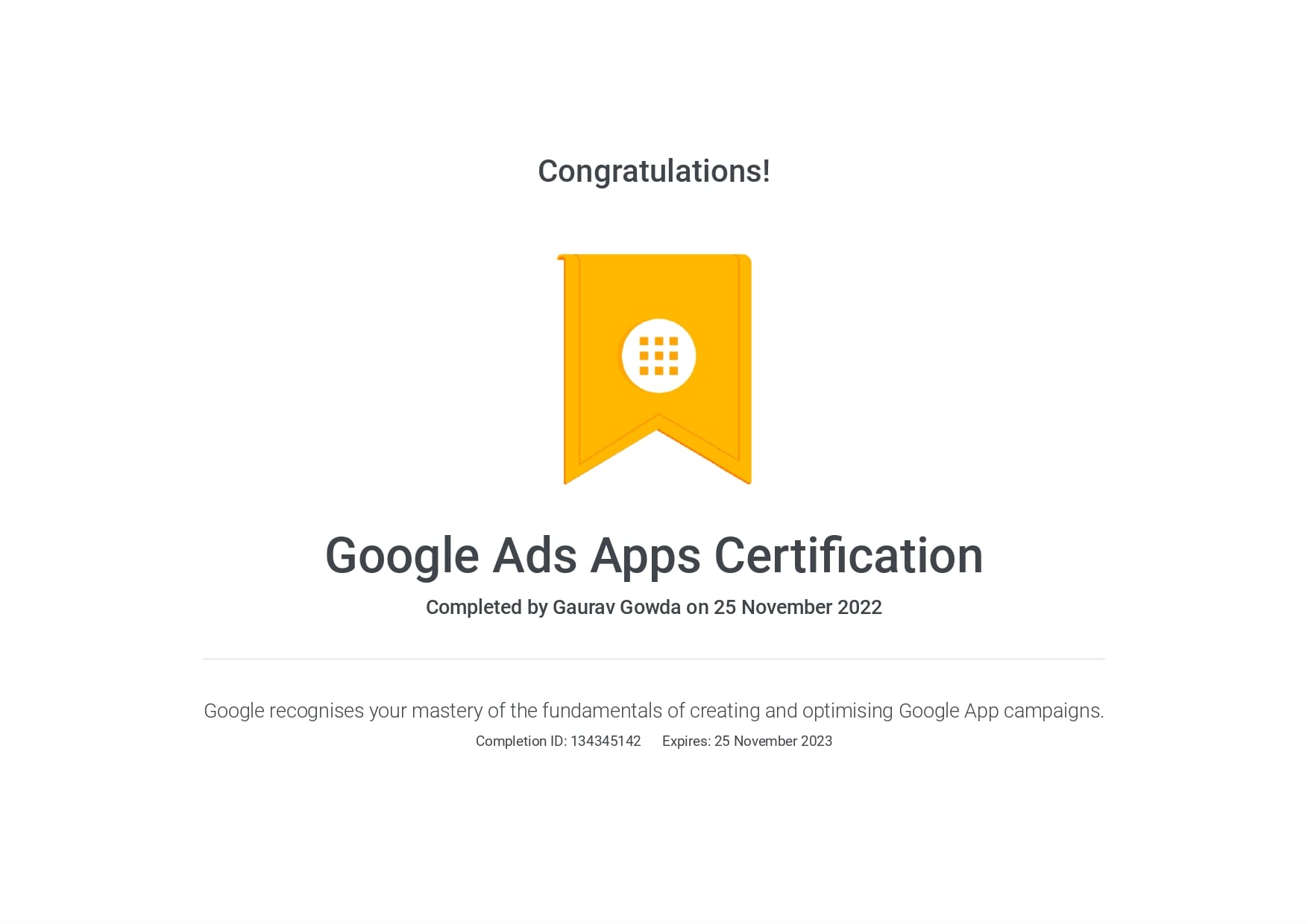 ads-apps-certification
